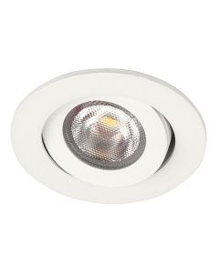 BR0042 LED-inbouwspot kantelbaar 2,2W 2700K IP44 Wit