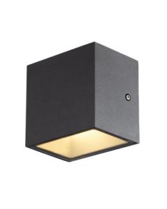 SITRA CUBE wandlamp antraciet 1xLED 3000K