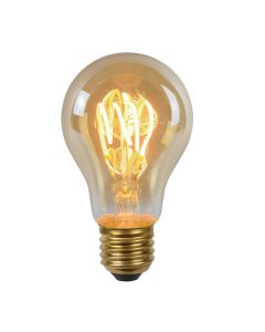 A60 TWILIGHT SENSOR Filament lamp Buiten Ø 6 cm LED E27 1x4W 2200K Amber