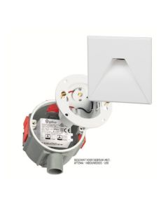 BW0010-03 LED-trapverlichting 1W 2700K IP20 Wit