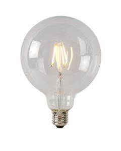 G125 Filament lamp Ø 12,5 cm LED Dimb. E27 1x5W 2700K Transparant