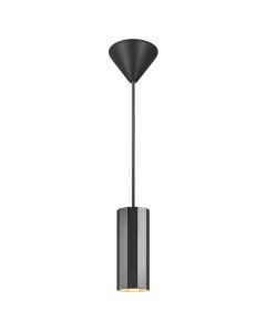 Alanis hanglamp 1xGU10 Zwart