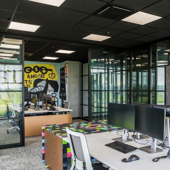 LED panelen kantoren systeemplafond 60x60cm warm wit